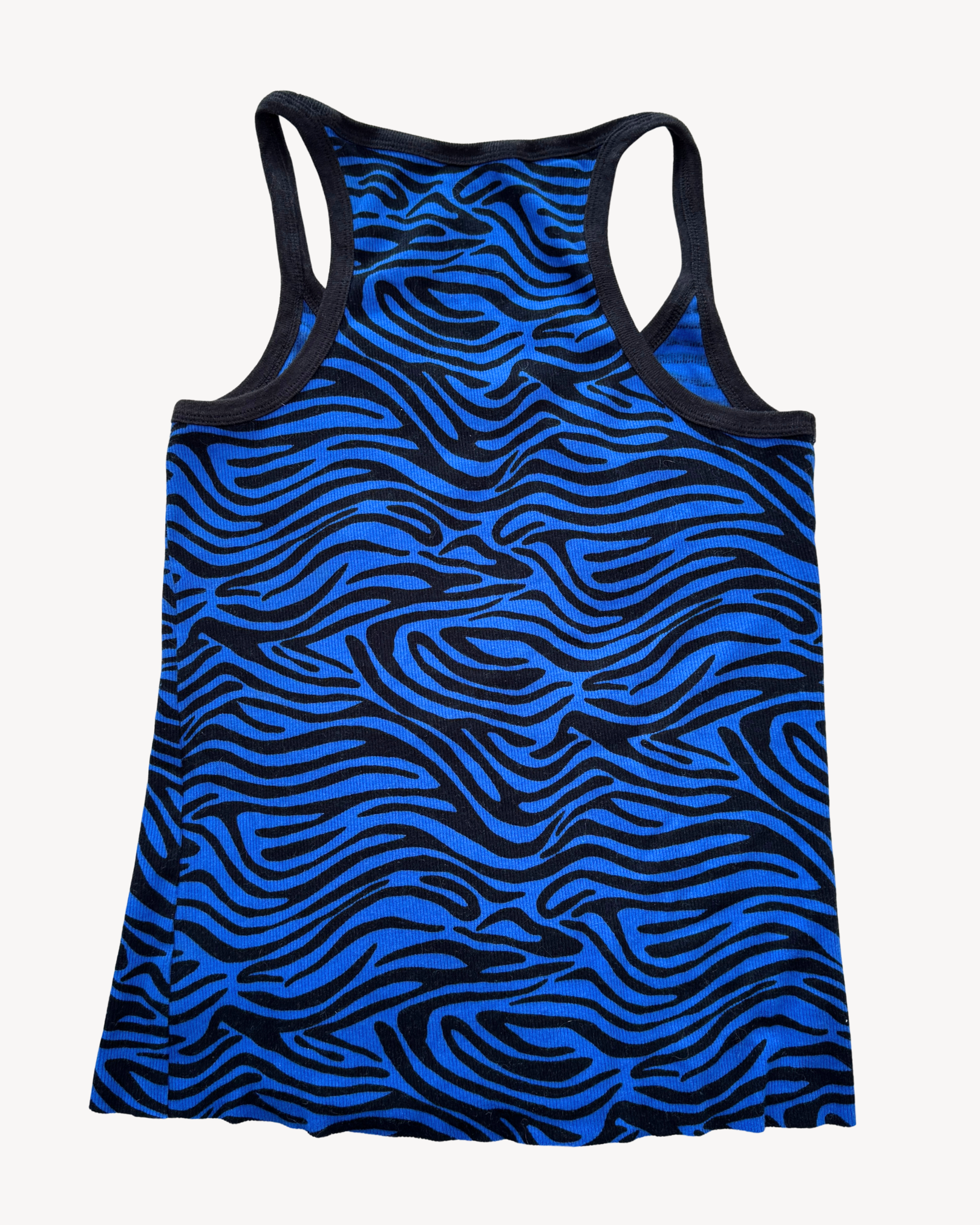 F*CK ICE Blue Zebra Tank