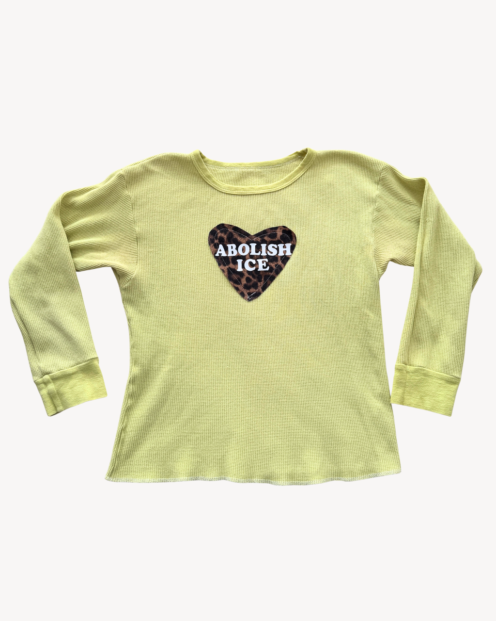 Abolish ICE Green Long Sleeve