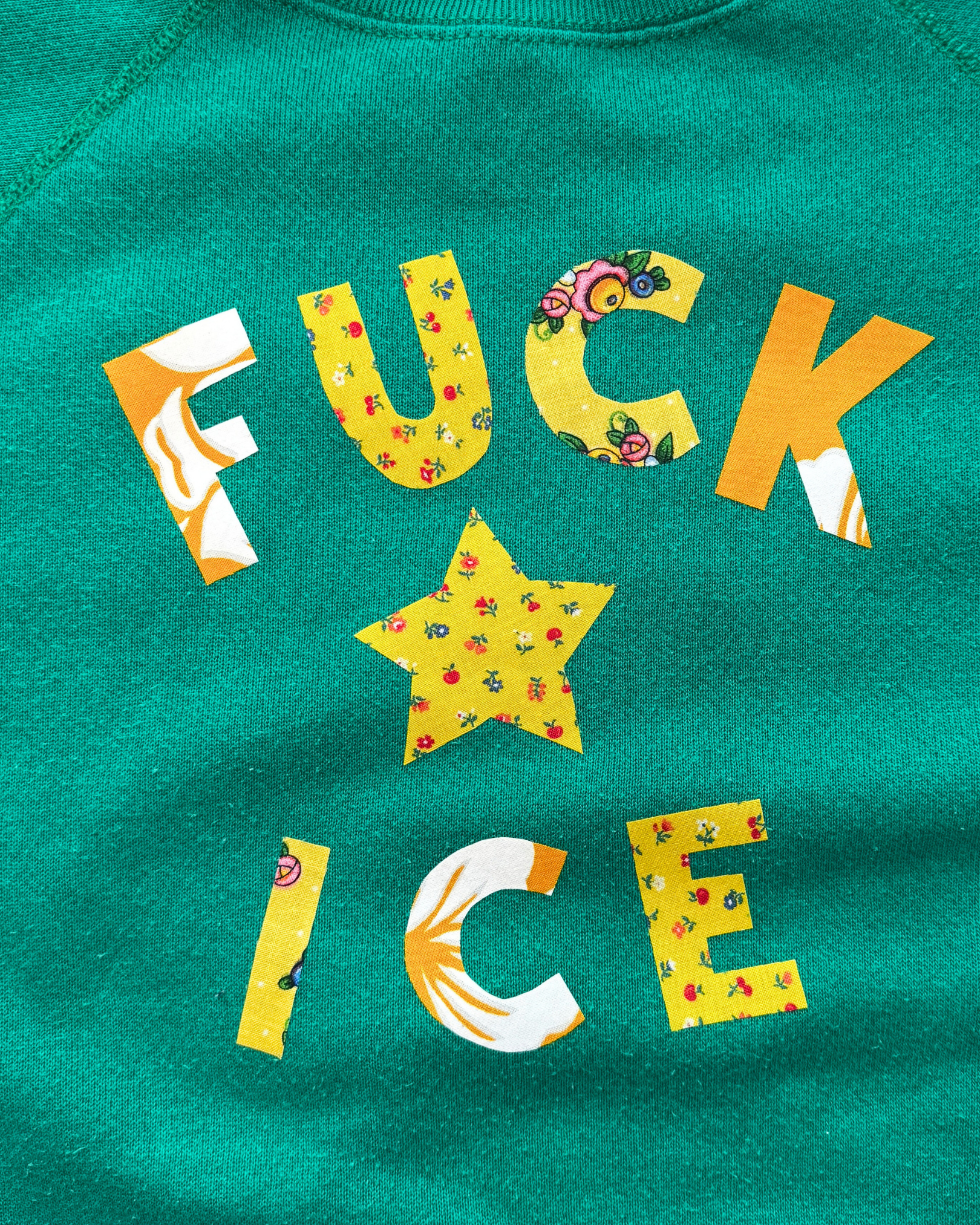 F*CK ICE Green Crewneck