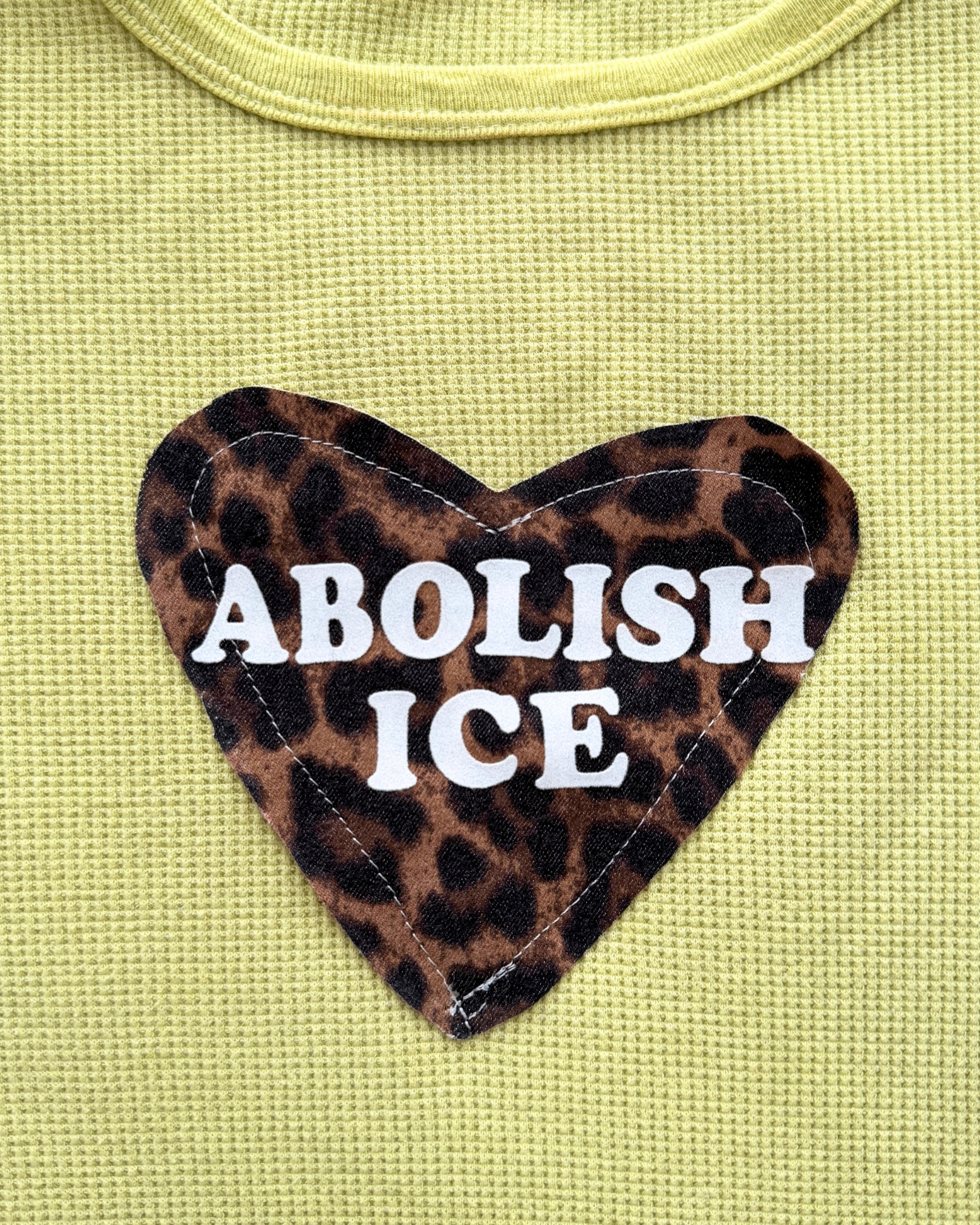 Abolish ICE Green Long Sleeve