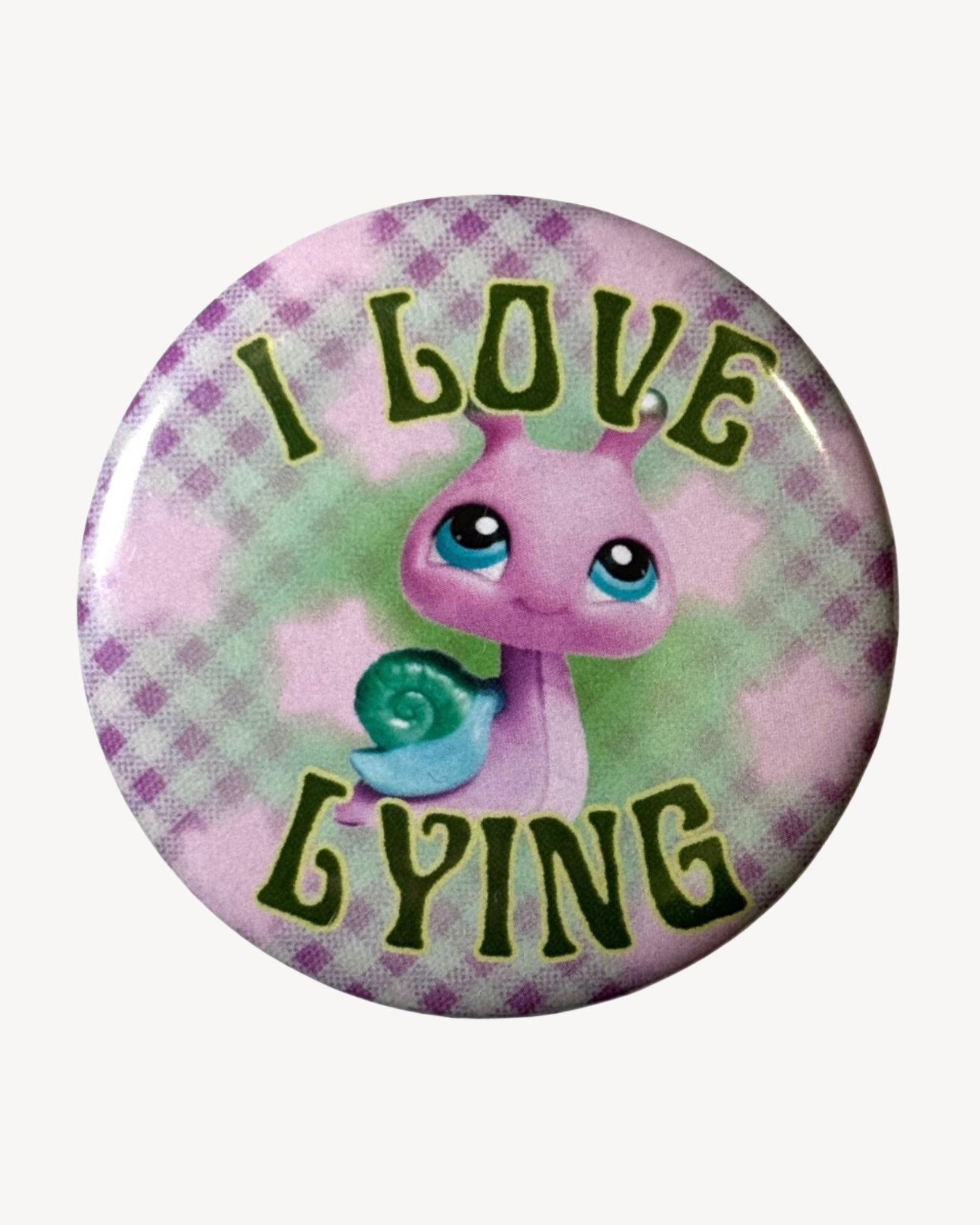 I Love Lying Button